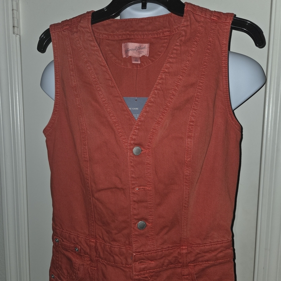 Universal Thread Red Jumpsuit - Picture 2 of 7